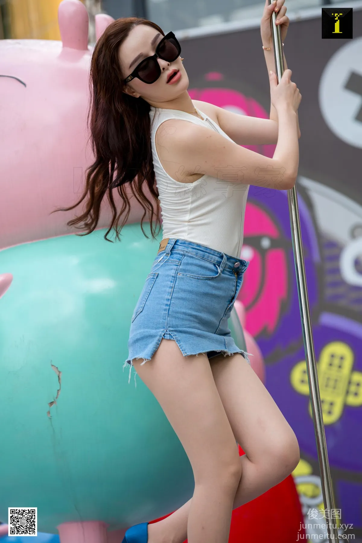 [IESS异思趣向] 2019.06.27 丝享家516：《喵姐超短牛仔裙》喵姐[94P] page 16