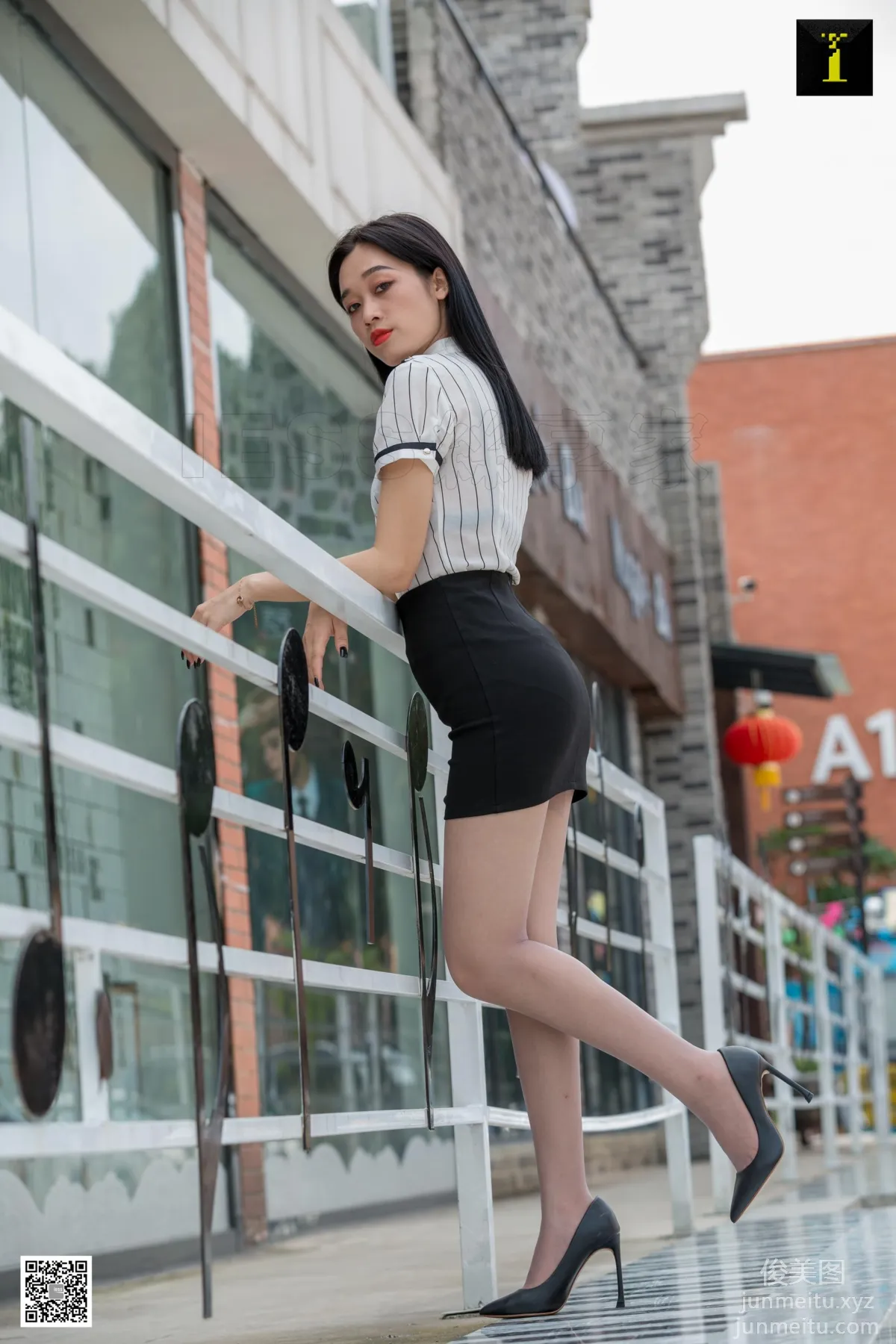 [IESS异思趣向] 2019.09.26 丝享家580：《偶遇白领街拍》可乐[91P] page 12