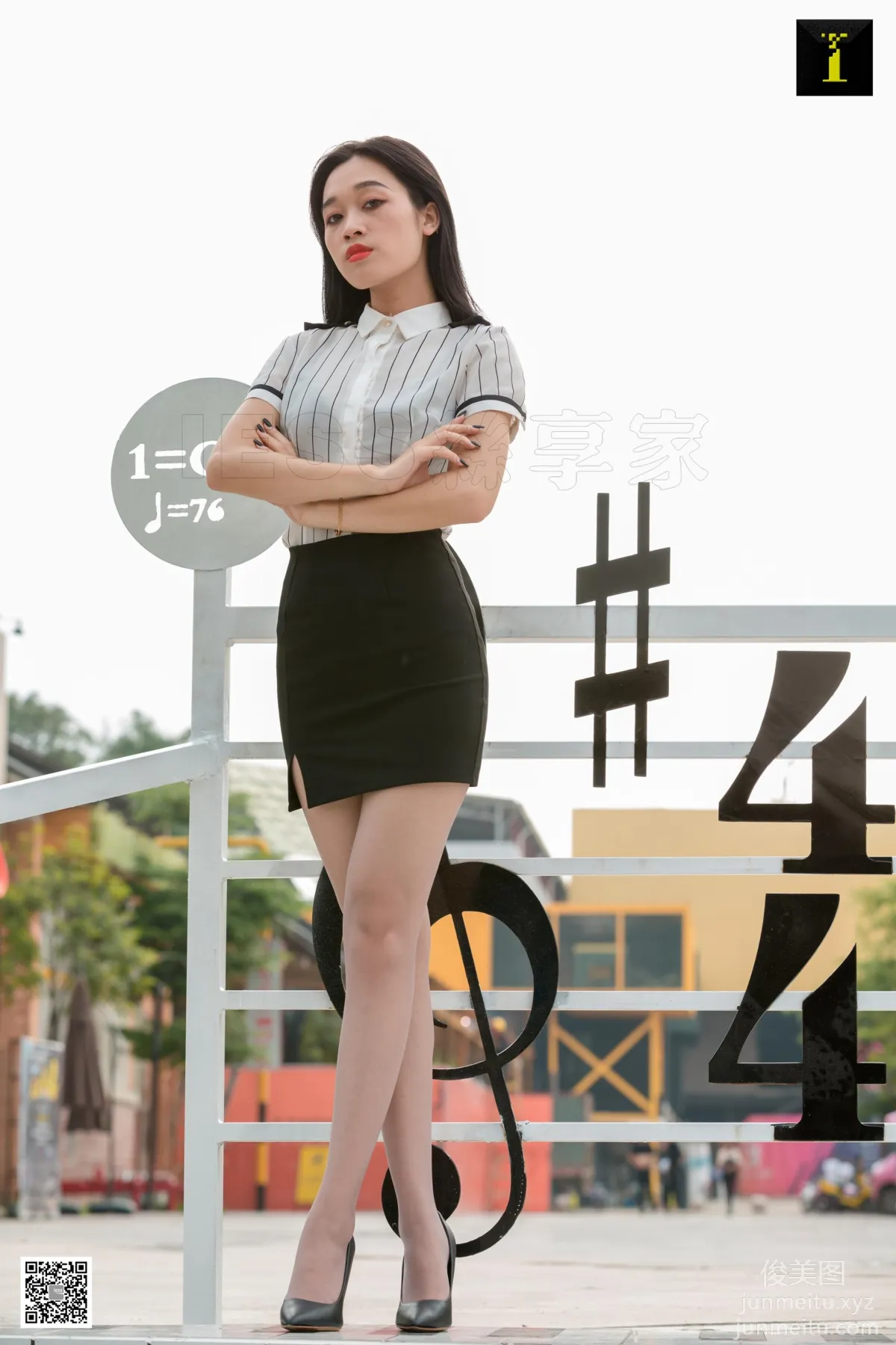[IESS异思趣向] 2019.09.26 丝享家580：《偶遇白领街拍》可乐[91P] page 73