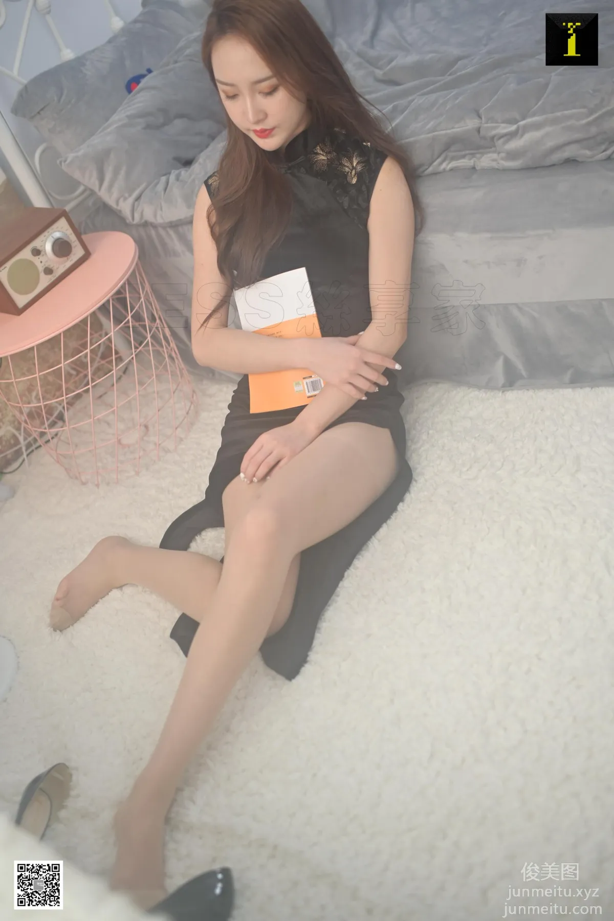 [IESS异思趣向] 2019.11.11 丝享家607：秋秋《云芝长款开衩旗袍》[94P] page 67
