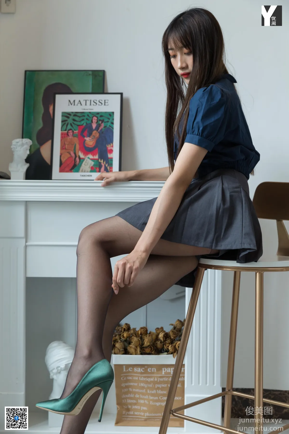 [IESS异思趣向] 2020.06.16 丝享家762：夏夏《御姐穿百褶裙》[88P] page 57