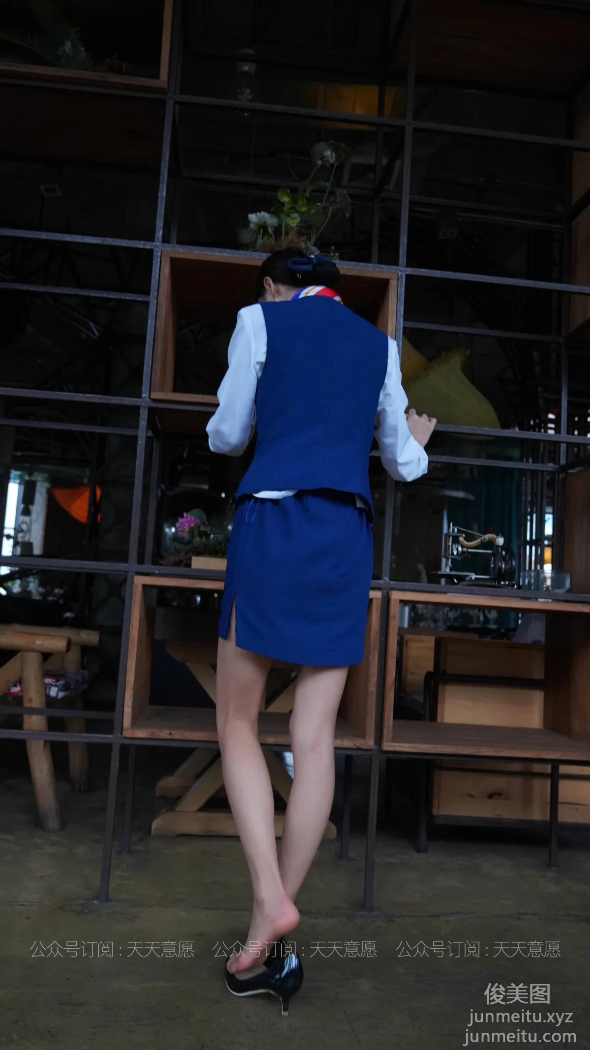 [IESS异思趣向] 2021.04.11 丝享家 766：小六《蓝色套装展示》[73P] page 71