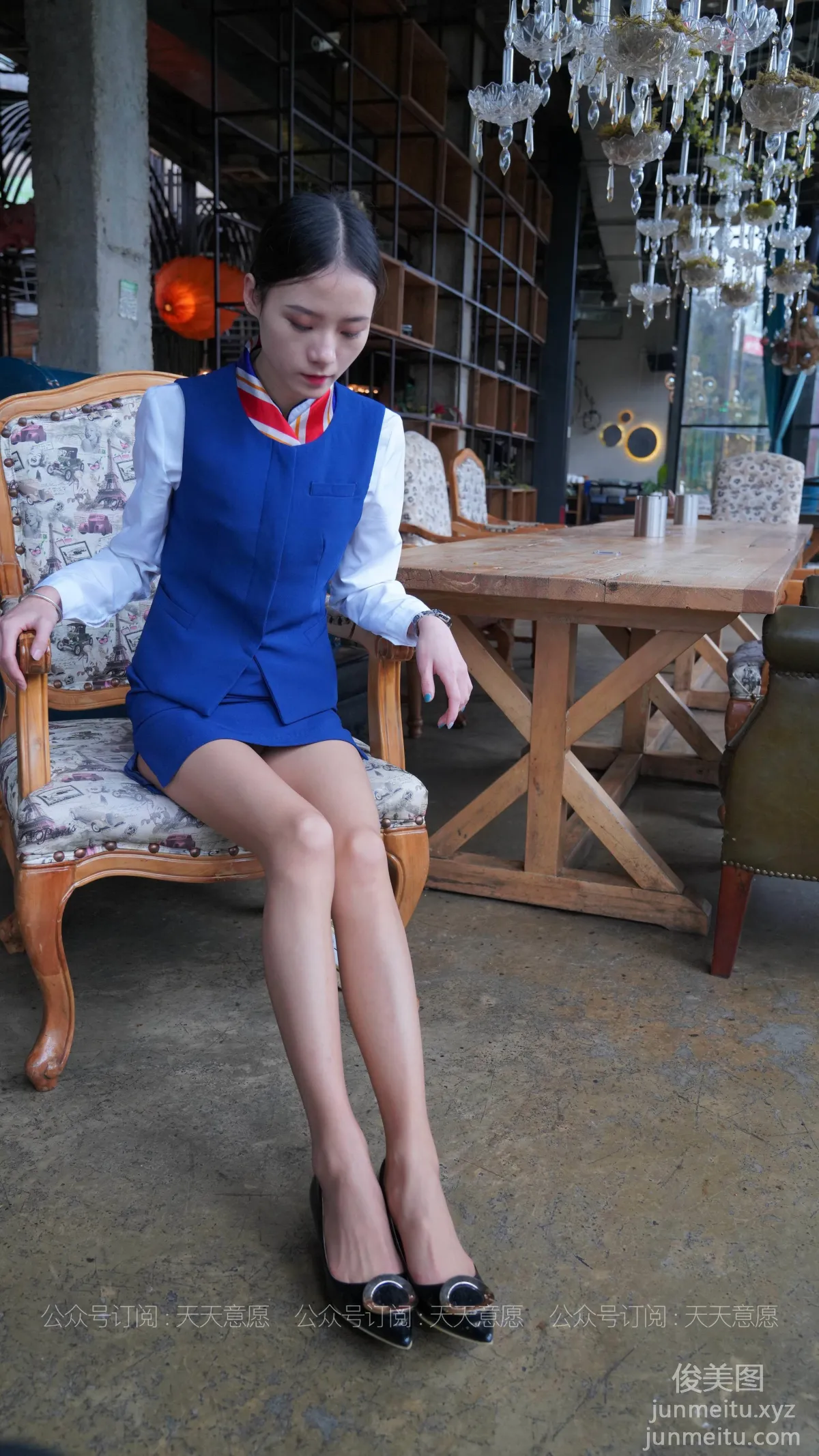 [IESS异思趣向] 2021.04.11 丝享家 766：小六《蓝色套装展示》[73P] page 74