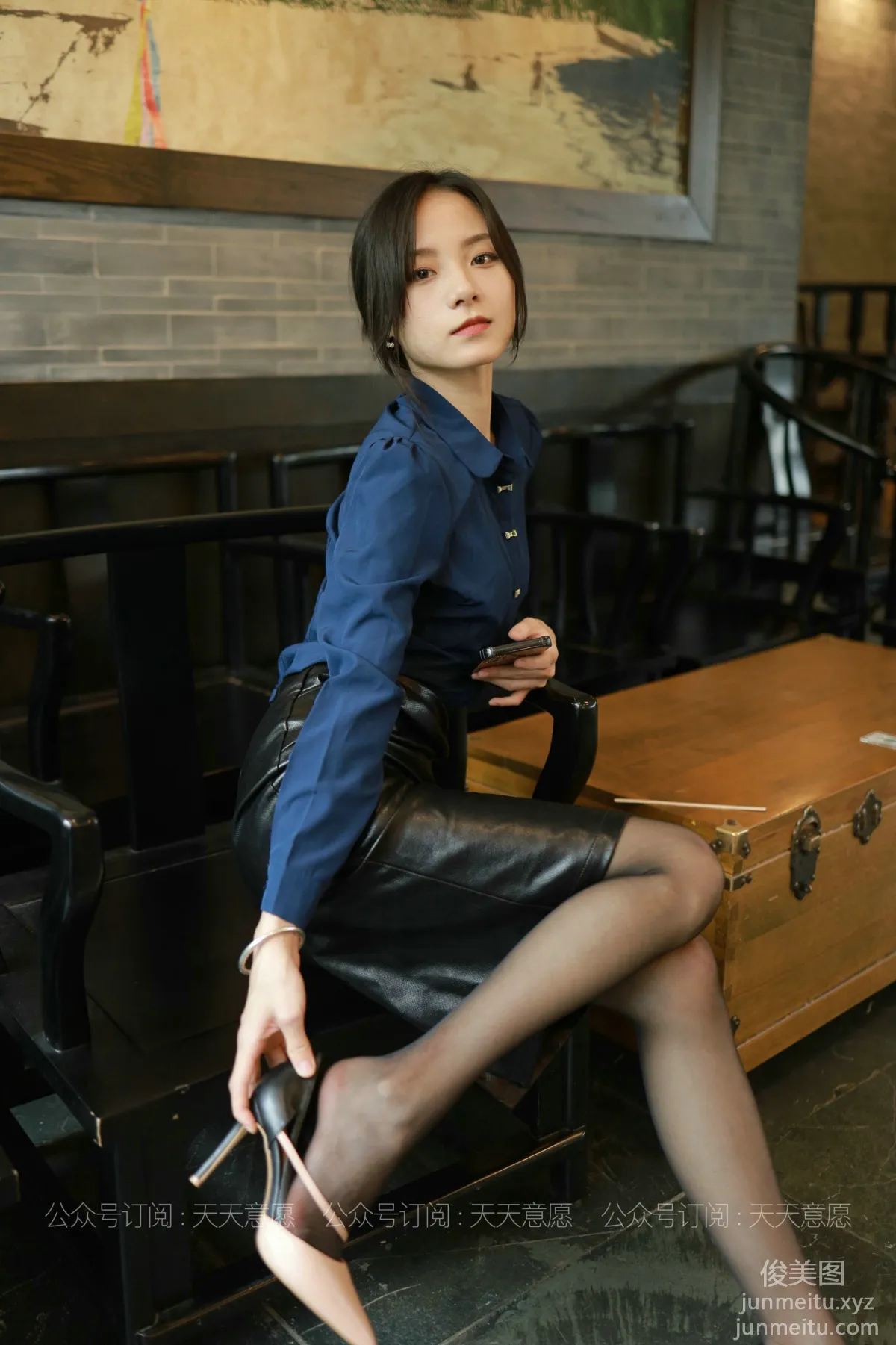 [IESS异思趣向] 2021.07.15 丝享家862：小六《黑色皮短裙》[88P] page 61