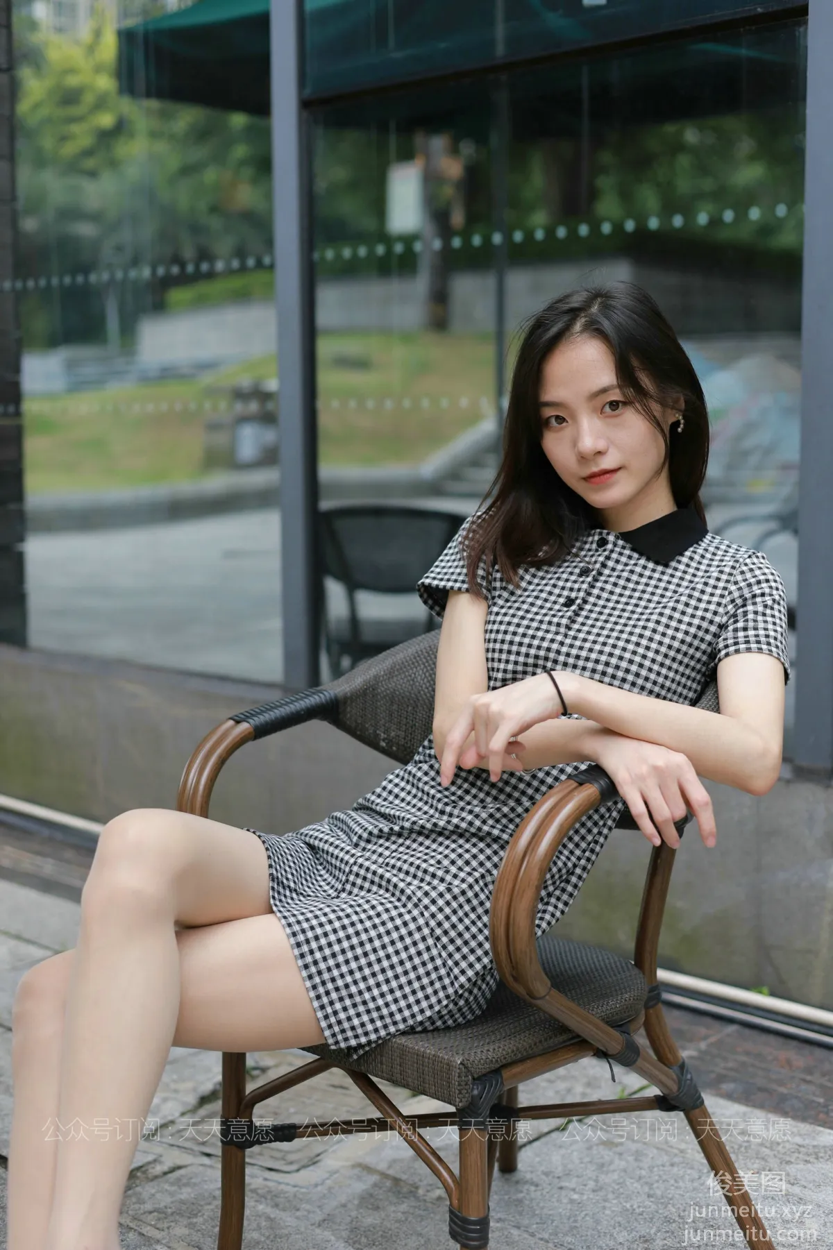 [IESS异思趣向] 2021.07.22 丝享家867：小六《格子连衣裙》[90P] page 41