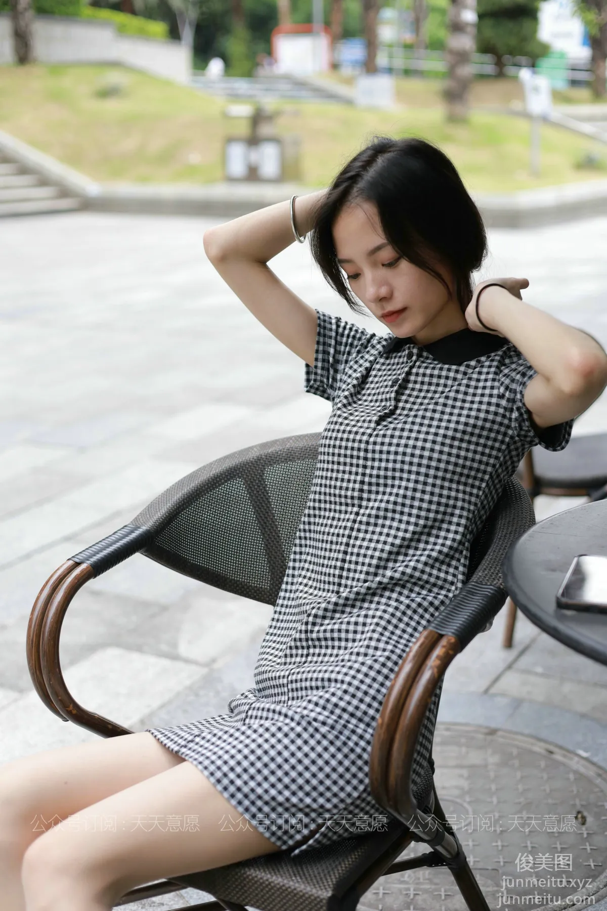 [IESS异思趣向] 2021.07.22 丝享家867：小六《格子连衣裙》[90P] page 69