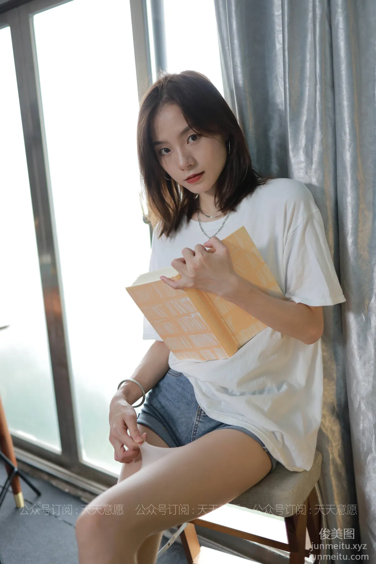 [IESS异思趣向] 2021.08.03 丝享家878：小六《邻家少女爱看书》[100P] page 3
