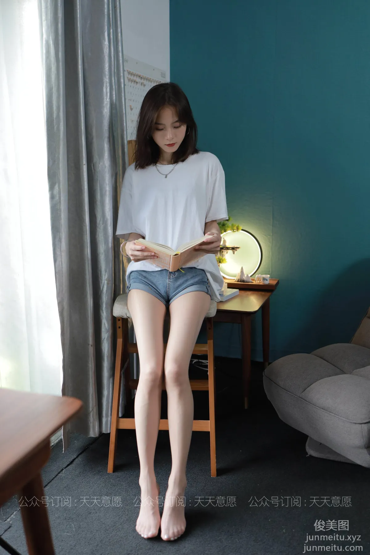 [IESS异思趣向] 2021.08.03 丝享家878：小六《邻家少女爱看书》[100P] page 4