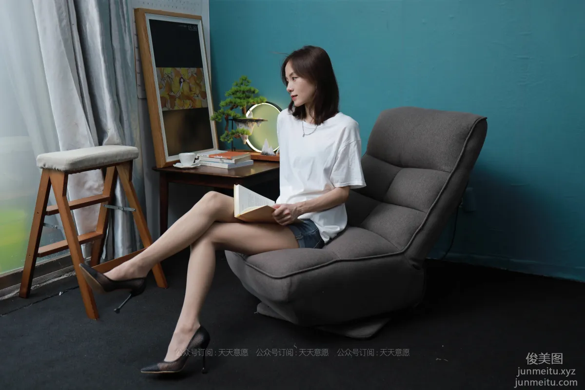 [IESS异思趣向] 2021.08.03 丝享家878：小六《邻家少女爱看书》[100P] page 8