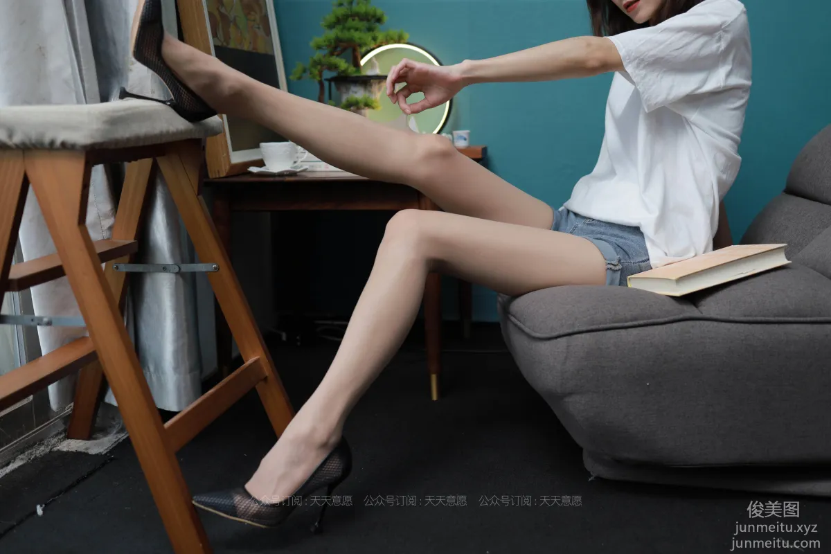 [IESS异思趣向] 2021.08.03 丝享家878：小六《邻家少女爱看书》[100P] page 11