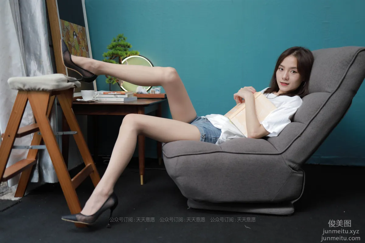 [IESS异思趣向] 2021.08.03 丝享家878：小六《邻家少女爱看书》[100P] page 21
