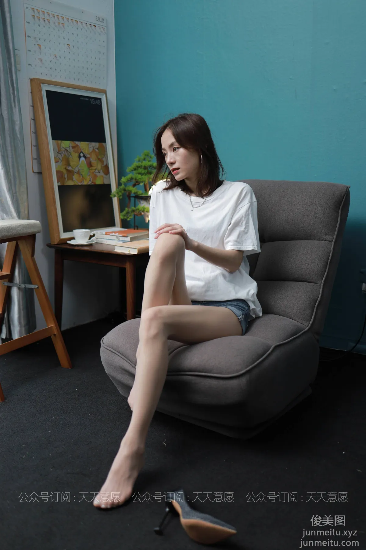 [IESS异思趣向] 2021.08.03 丝享家878：小六《邻家少女爱看书》[100P] page 53