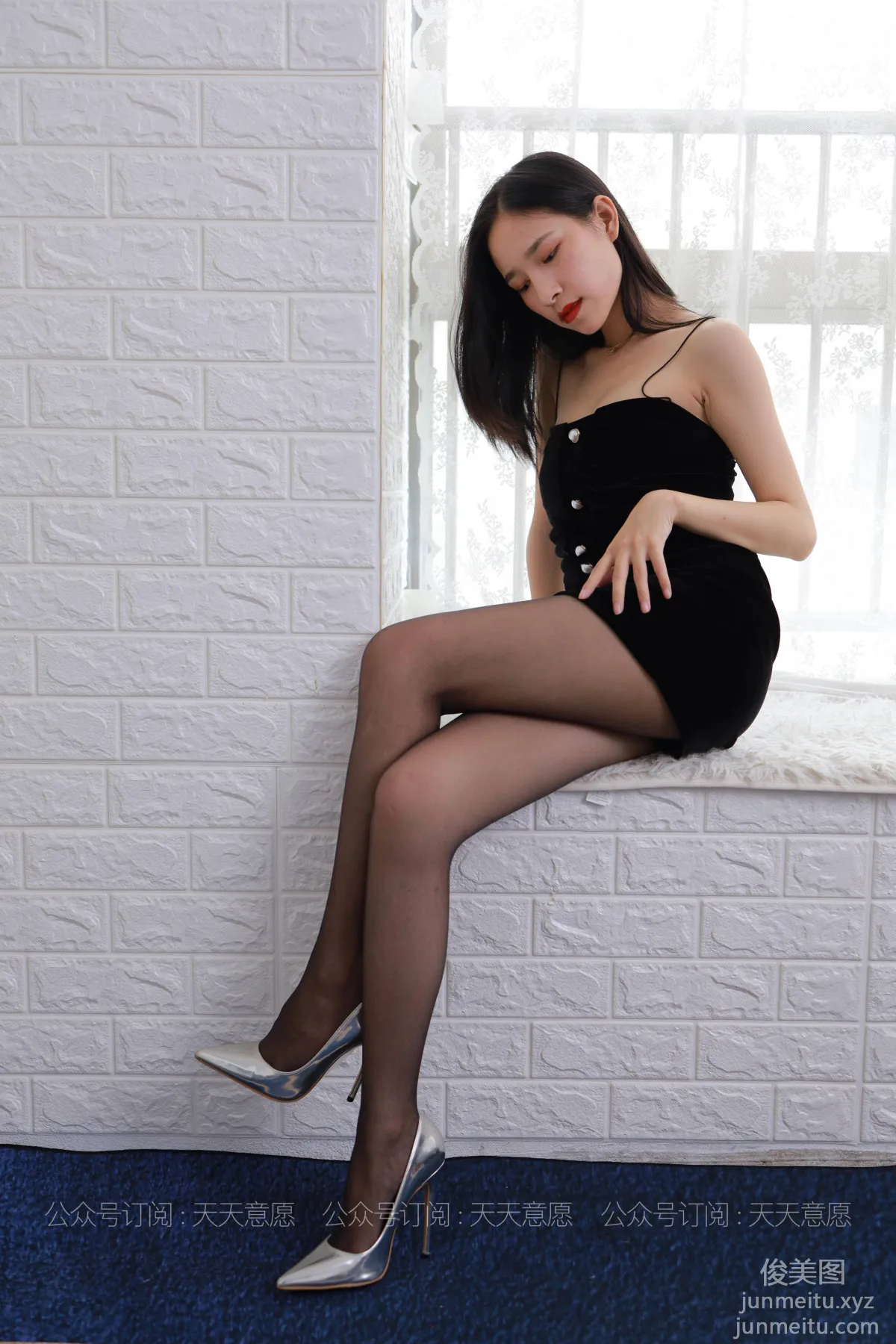 [IESS异思趣向] 2021.08.09 丝享家884：美子《黑色吊带裙》[99P] page 3