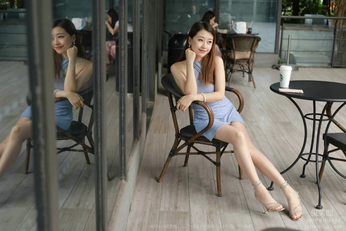 [IESS异思趣向] 2021.09.11 丝享家915：小婕《咖啡店邂逅网紅美女》[85P] page 23