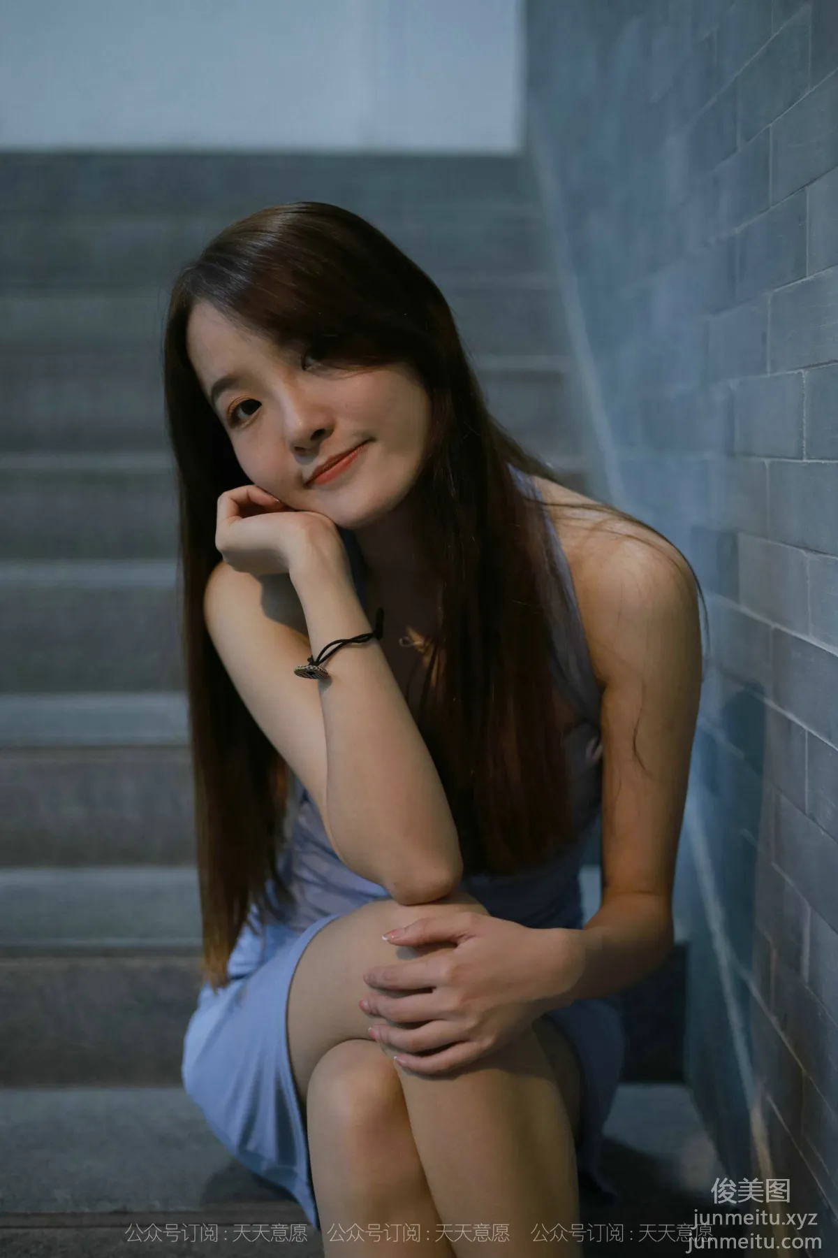 [IESS异思趣向] 2021.09.13 丝享家917：婉苹《楼梯间的蓝衣美女》[69P] page 37