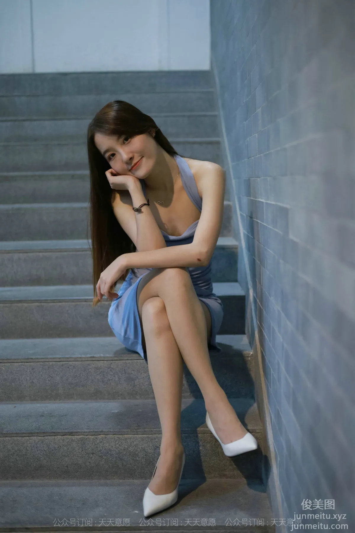 [IESS异思趣向] 2021.09.13 丝享家917：婉苹《楼梯间的蓝衣美女》[69P] page 38