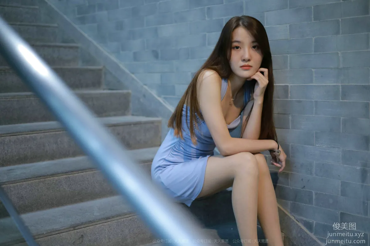 [IESS异思趣向] 2021.09.13 丝享家917：婉苹《楼梯间的蓝衣美女》[69P] page 42