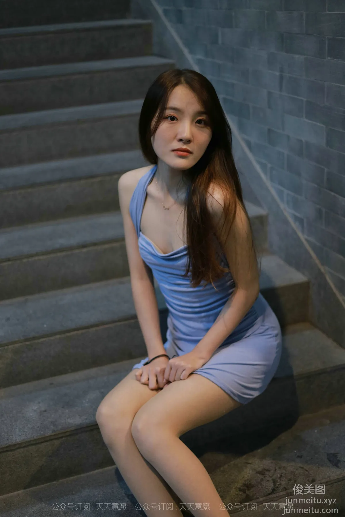 [IESS异思趣向] 2021.09.13 丝享家917：婉苹《楼梯间的蓝衣美女》[69P] page 57
