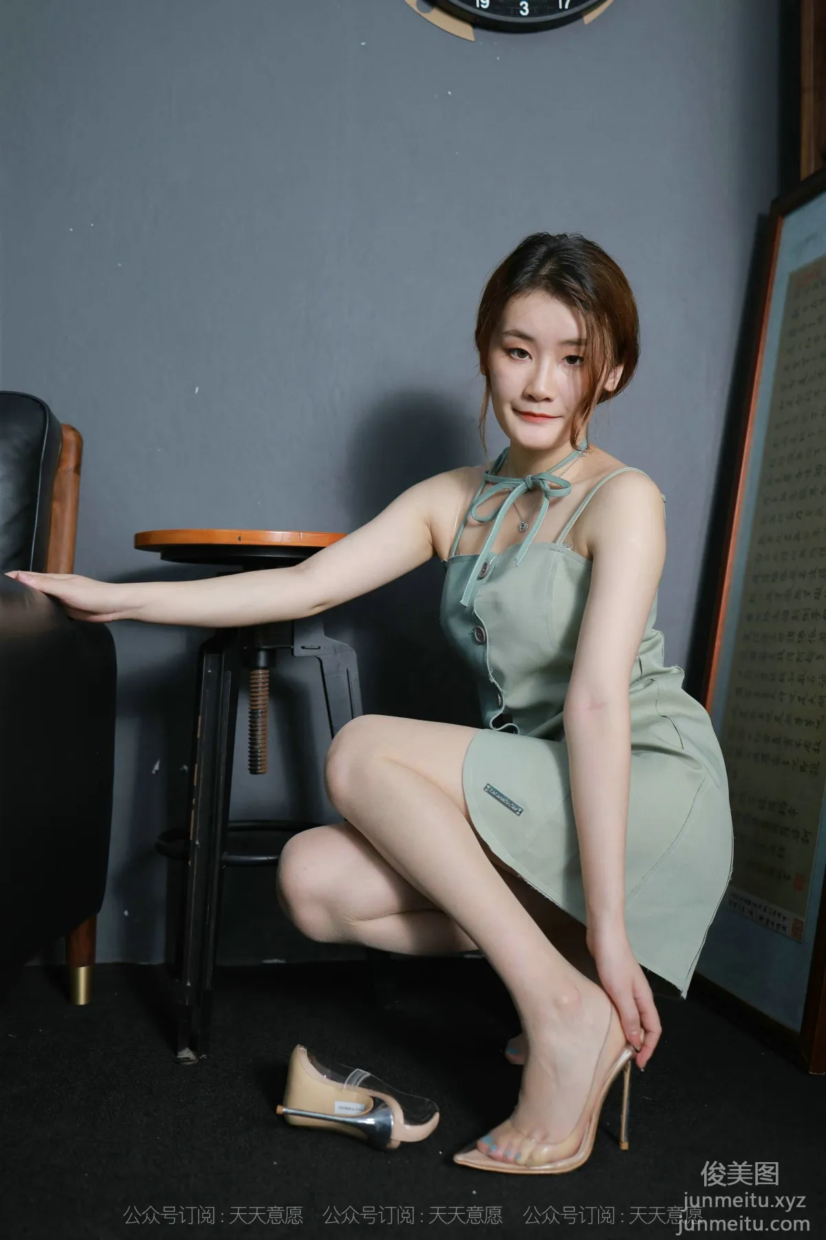[IESS异思趣向] 2021.09.21 丝享家925：紫薇《淡绿短裙》[90P] page 15