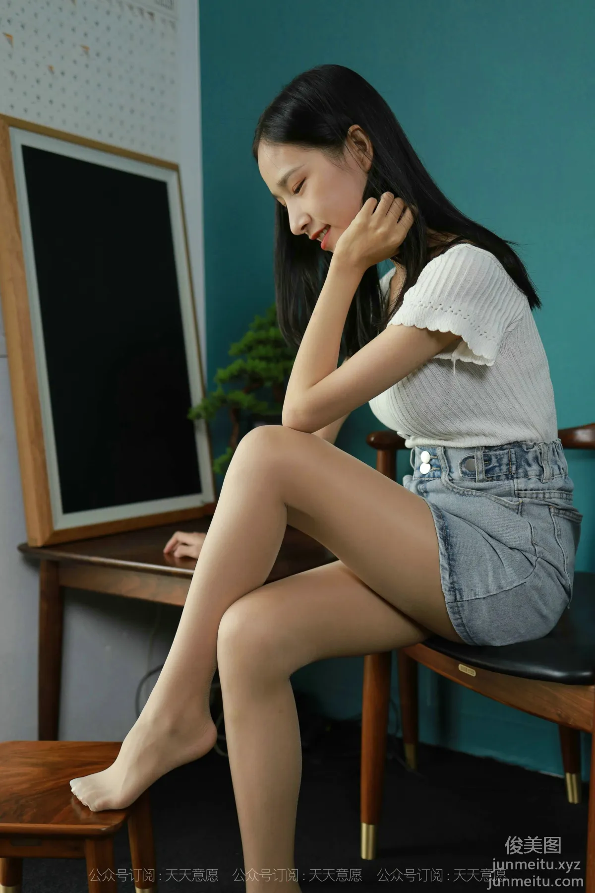 [IESS异思趣向] 2021.09.26 丝享家930：美子《清新牛仔裤》[90P] page 19