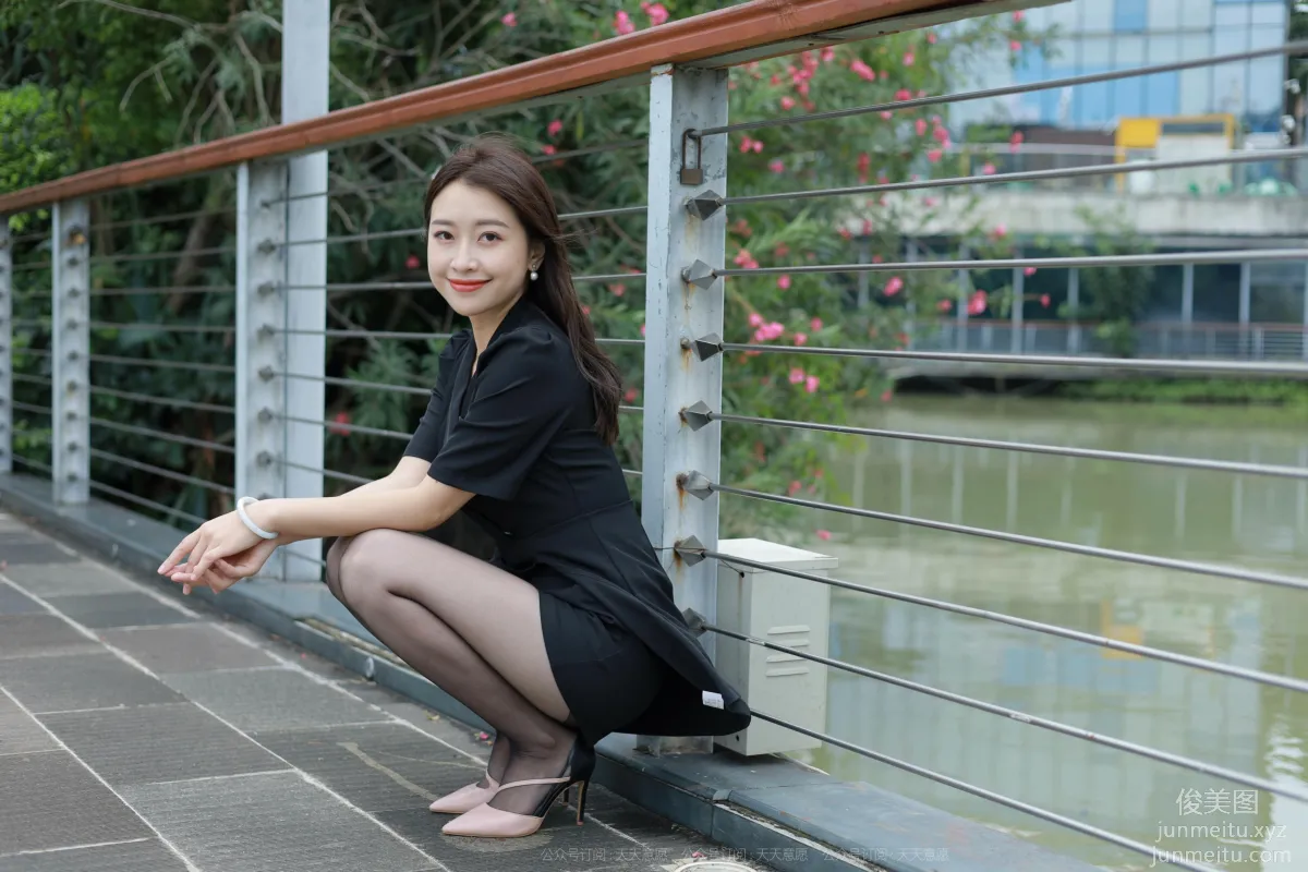 [IESS异思趣向] 2021.10.20 丝享家953：小婕《桥上的美女》[96P] page 18