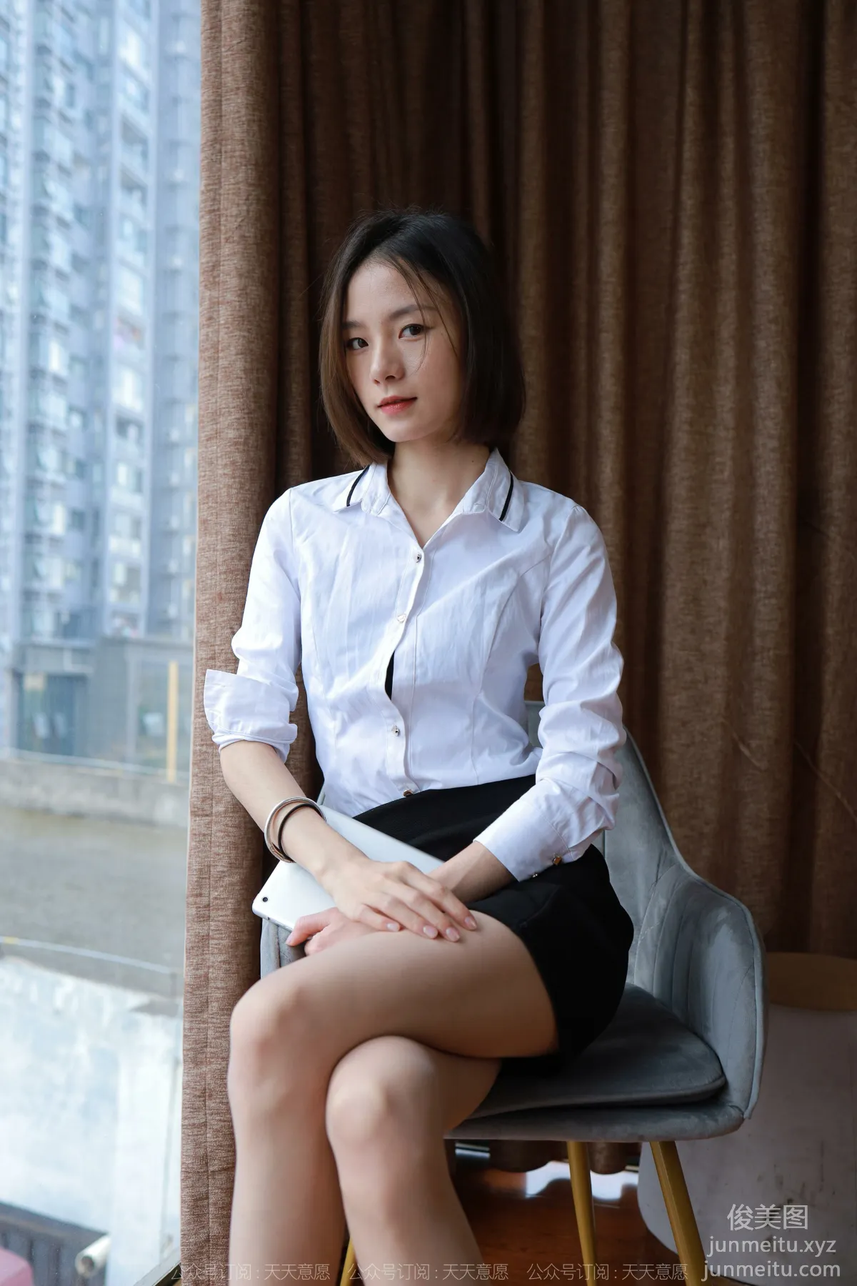 [IESS异思趣向] 2022.01.07 丝享家983：小六《短发配短裙》[84P] page 53