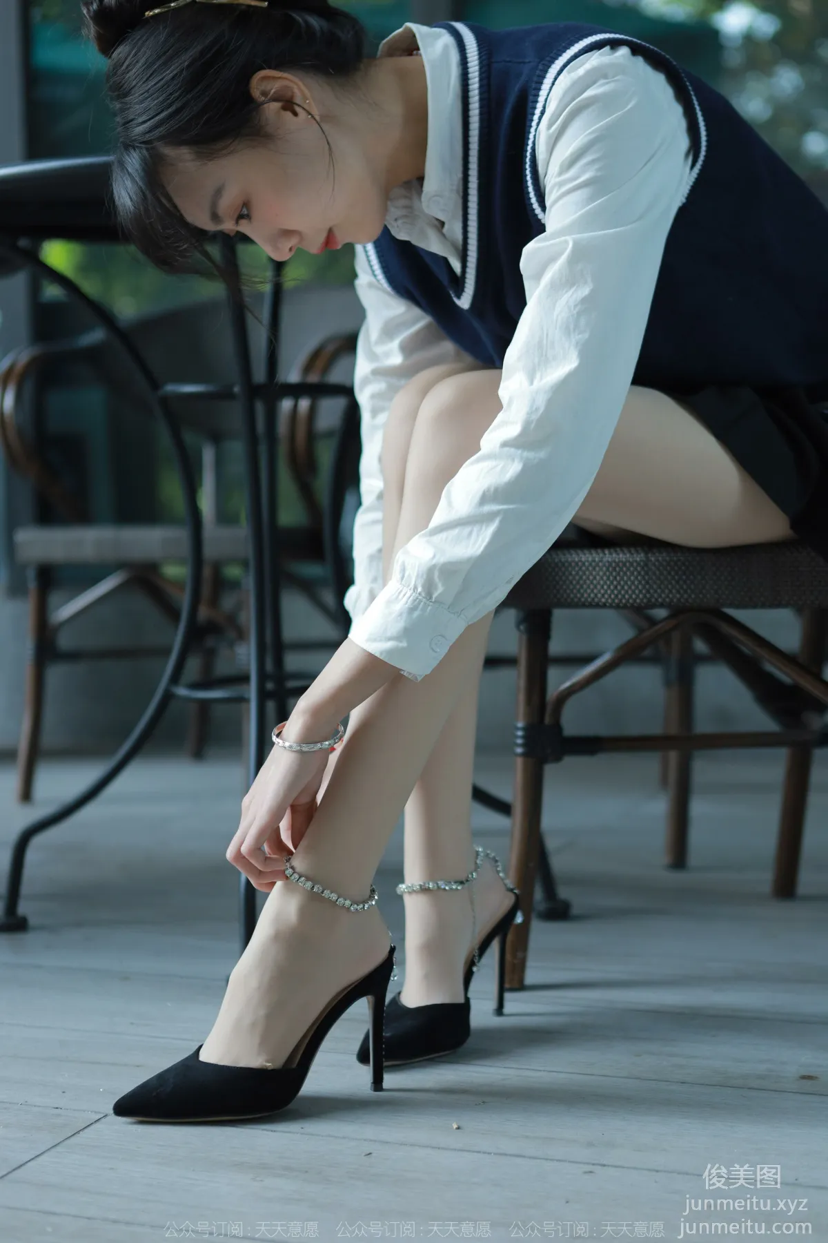 [IESS异思趣向] 2022.01.10 丝享家985：团团《纯玉学苑装》[94P] page 85