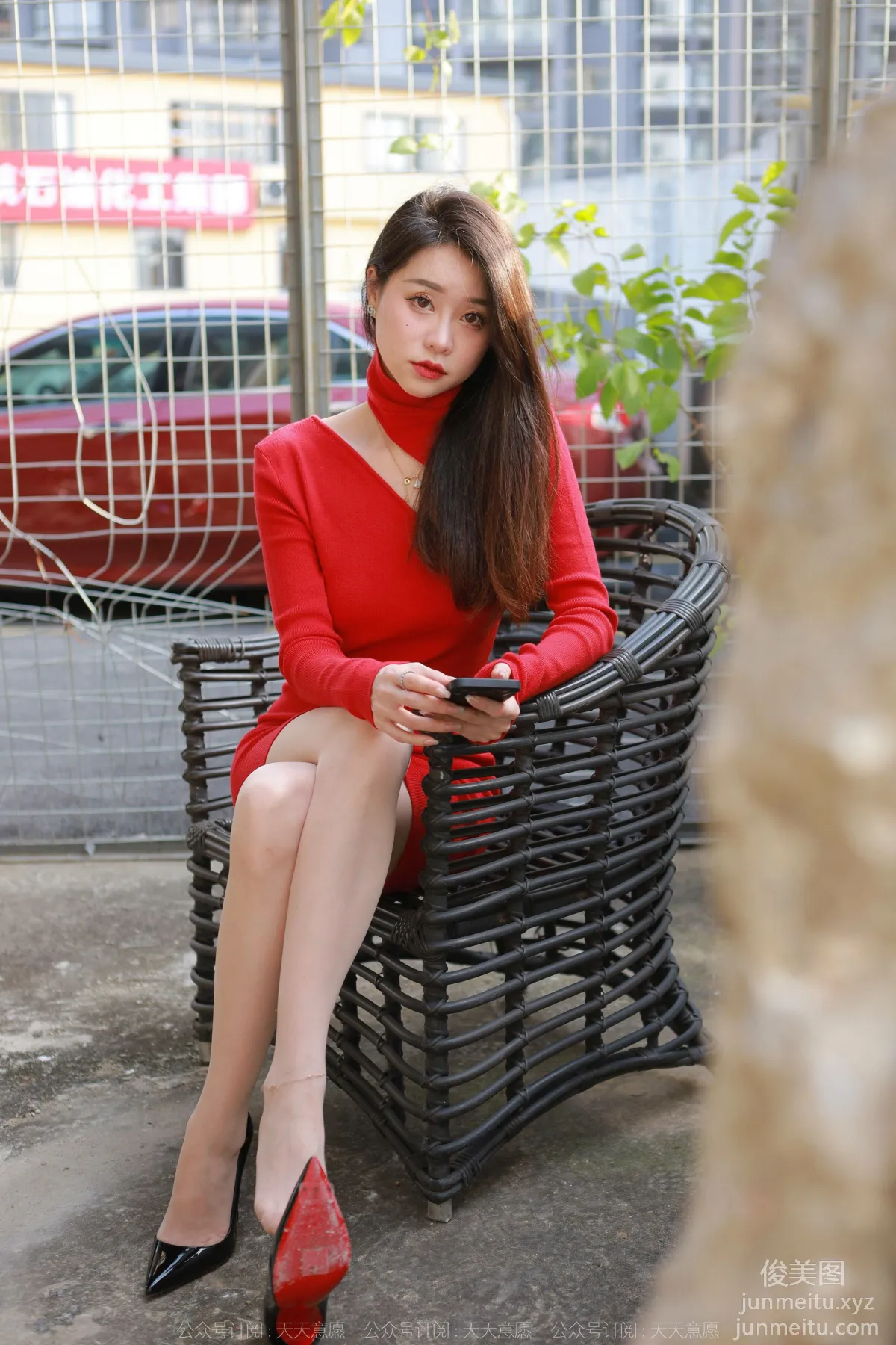 [IESS异思趣向] 2022.01.20 丝享家991：佳爷特辑《圣诞红裙女神》[91P] page 25