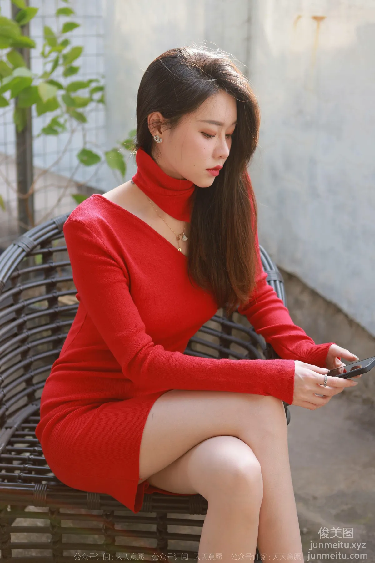 [IESS异思趣向] 2022.01.20 丝享家991：佳爷特辑《圣诞红裙女神》[91P] page 27