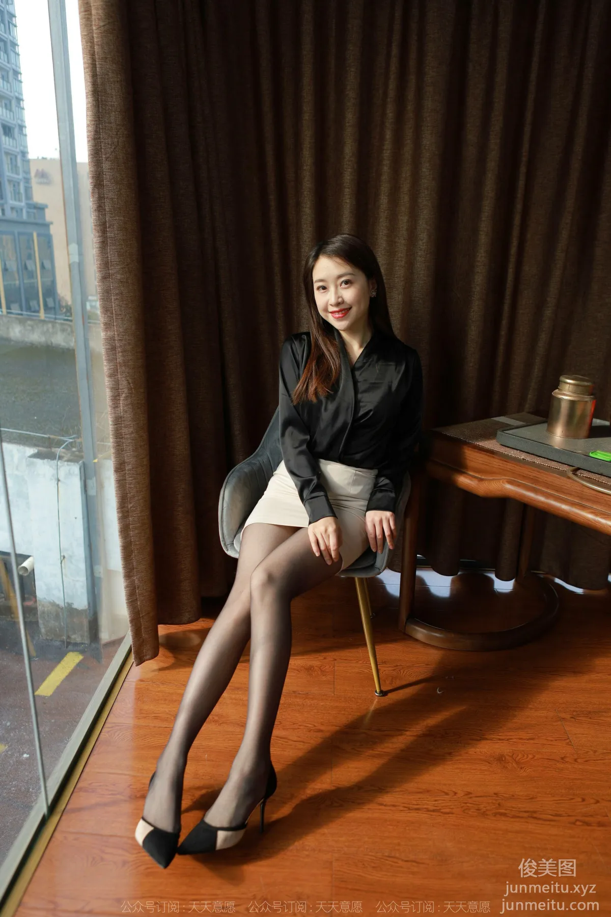 [IESS异思趣向] 2022.02.04 丝享家996：小婕《黑丝职业装》[87P] page 13
