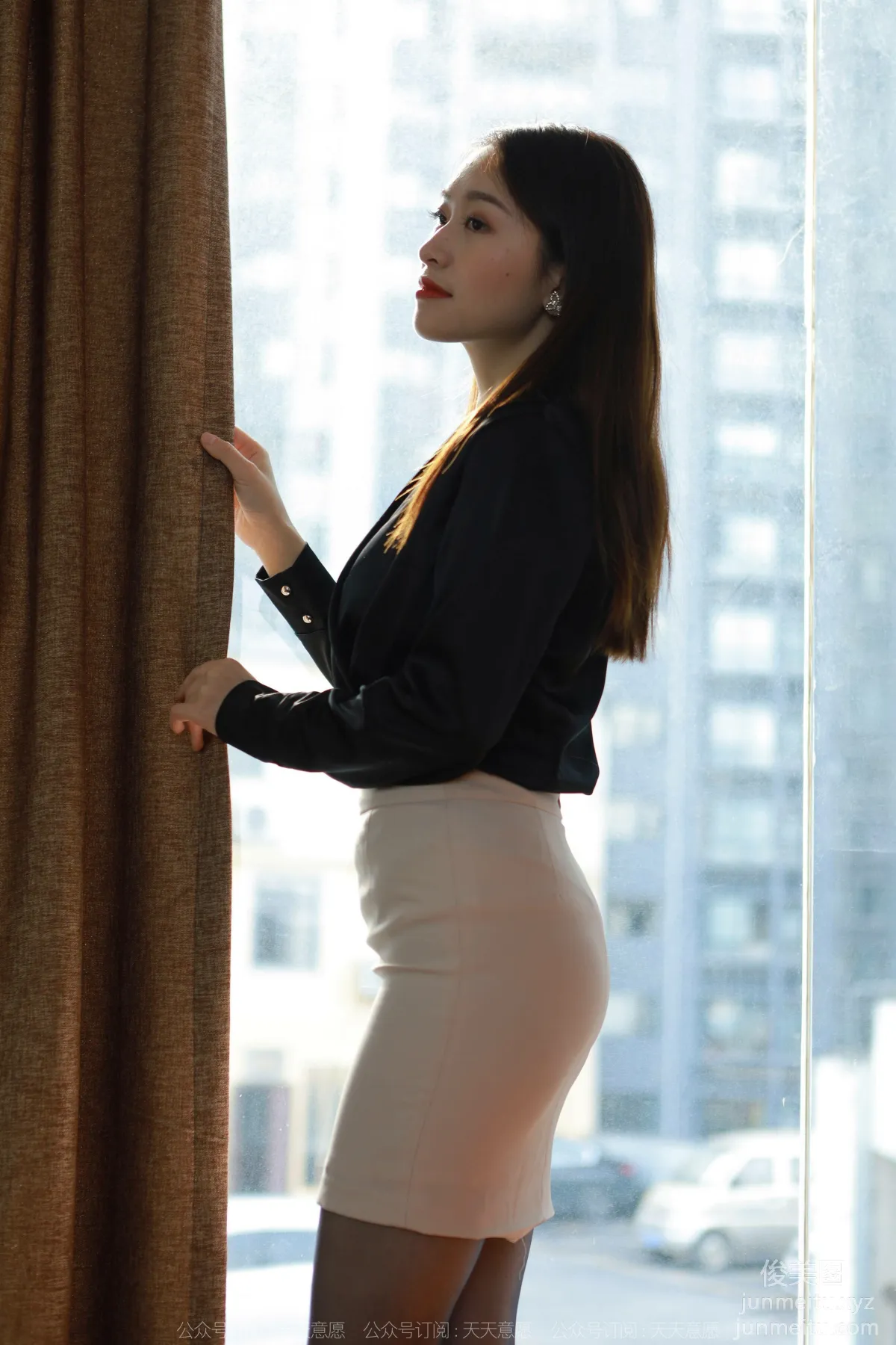 [IESS异思趣向] 2022.02.04 丝享家996：小婕《黑丝职业装》[87P] page 80