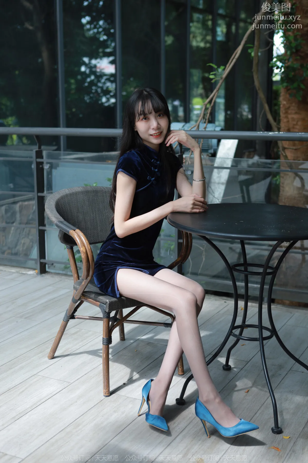 [IESS异思趣向] 2022.10.28 丝享家 1251 团团《灰思旗袍》[80P] page 4