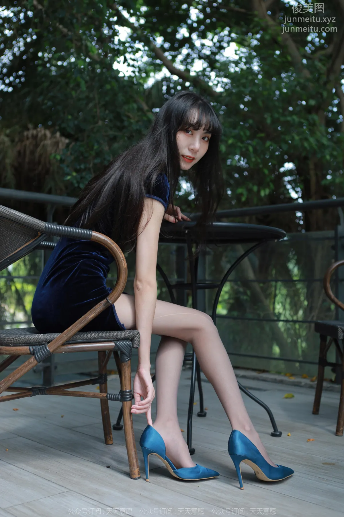 [IESS异思趣向] 2022.10.28 丝享家 1251 团团《灰思旗袍》[80P] page 21