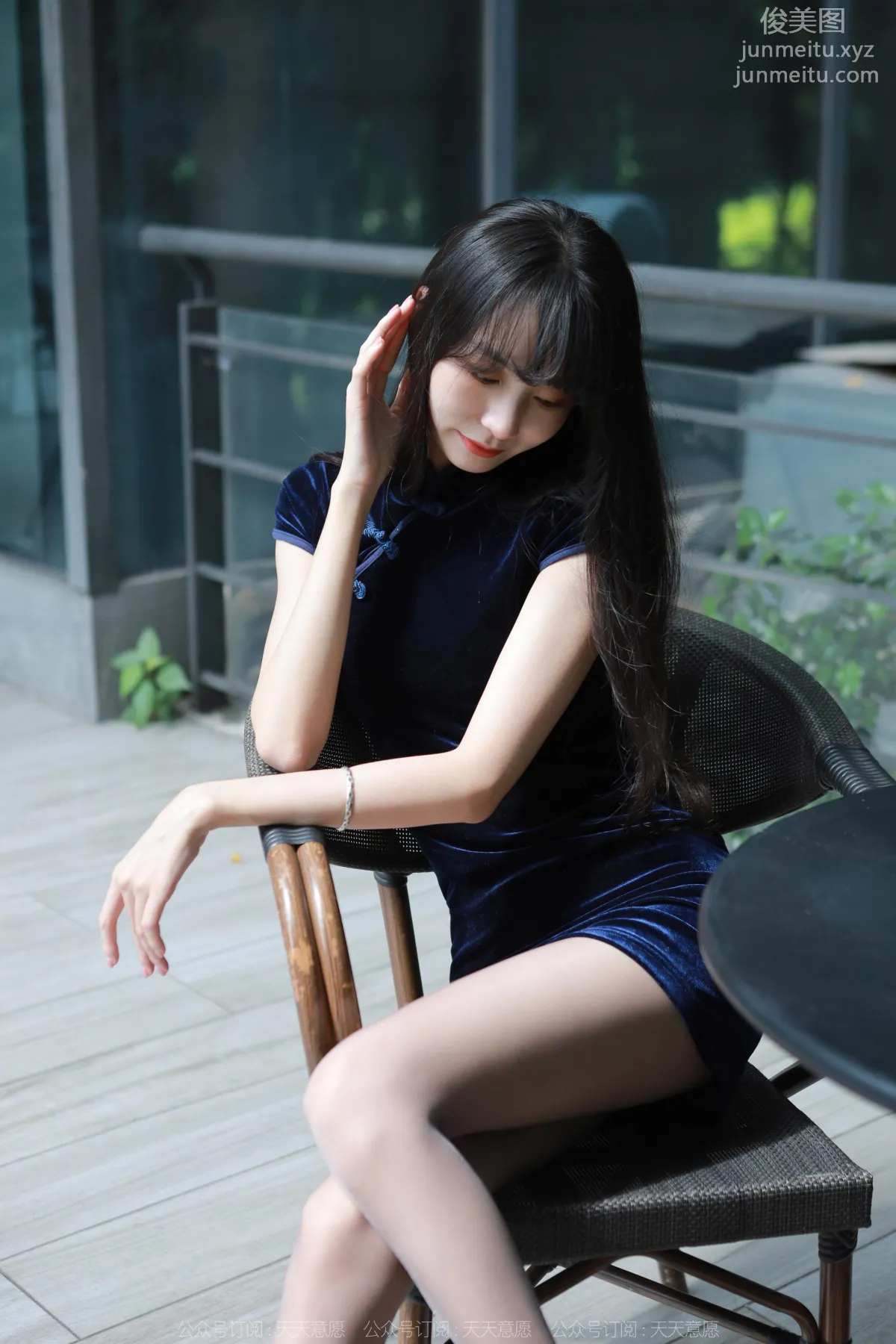 [IESS异思趣向] 2022.10.28 丝享家 1251 团团《灰思旗袍》[80P] page 28