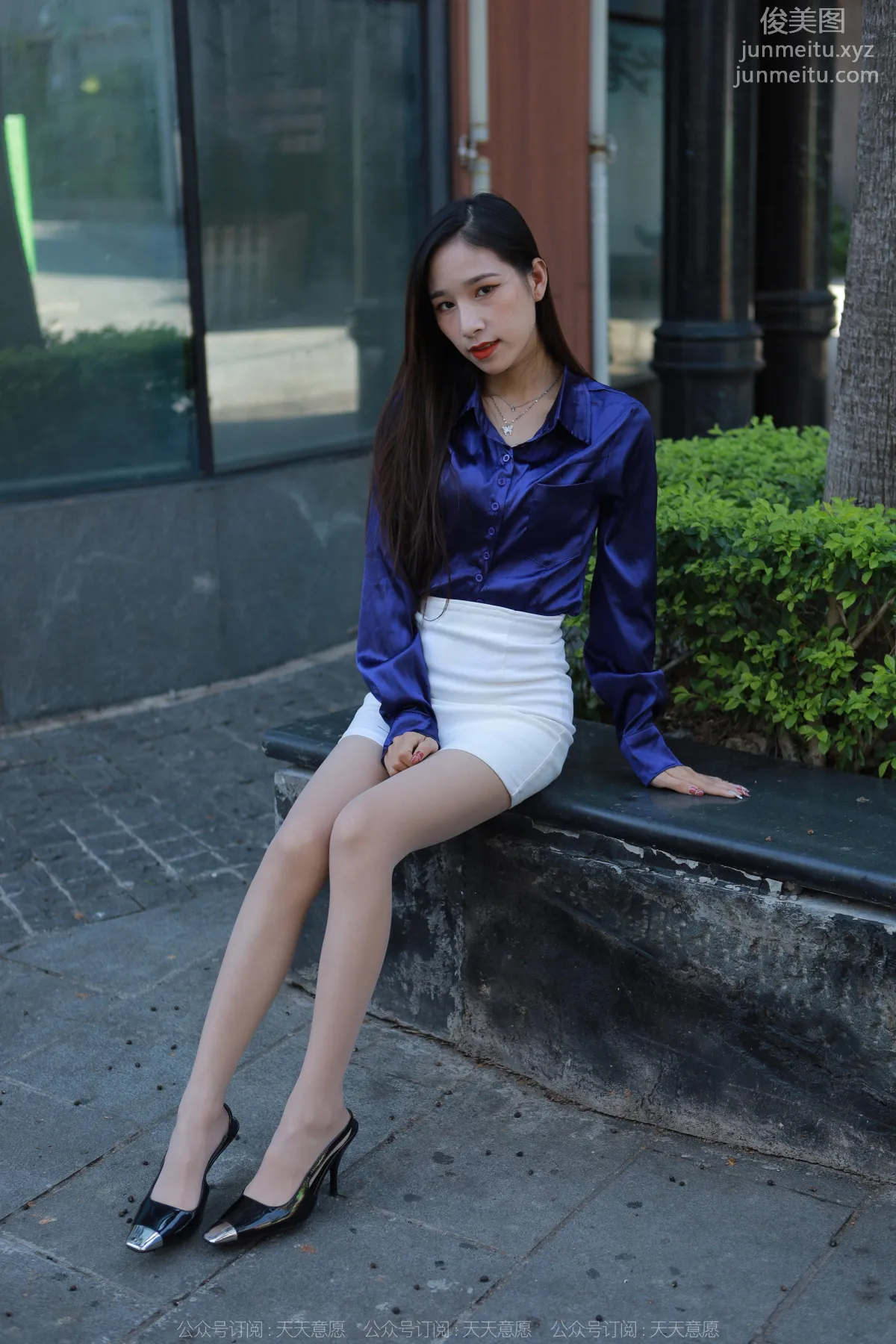 [IESS异思趣向] 2022.11.06 丝享家 1260 美子《白裙街拍》[89P] page 74