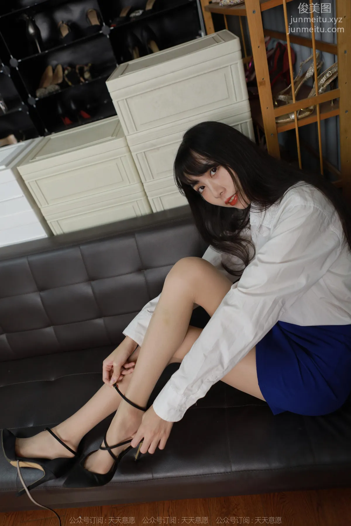 [IESS异思趣向] 2022.11.13 丝享家 1267 团团《蓝色包臀裙》[87P] page 12