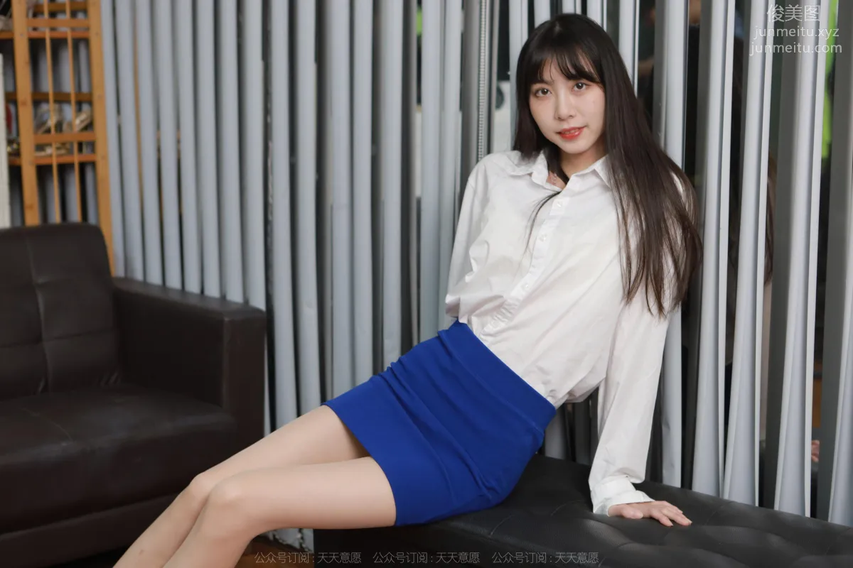 [IESS异思趣向] 2022.11.13 丝享家 1267 团团《蓝色包臀裙》[87P] page 82