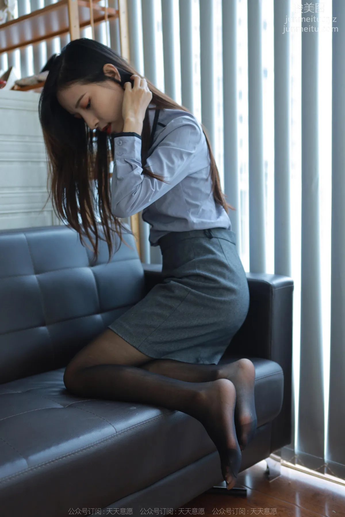 [IESS异思趣向] 2022.11.27 丝享家 1281 美子《嘿丝灰裙》[88P] page 53