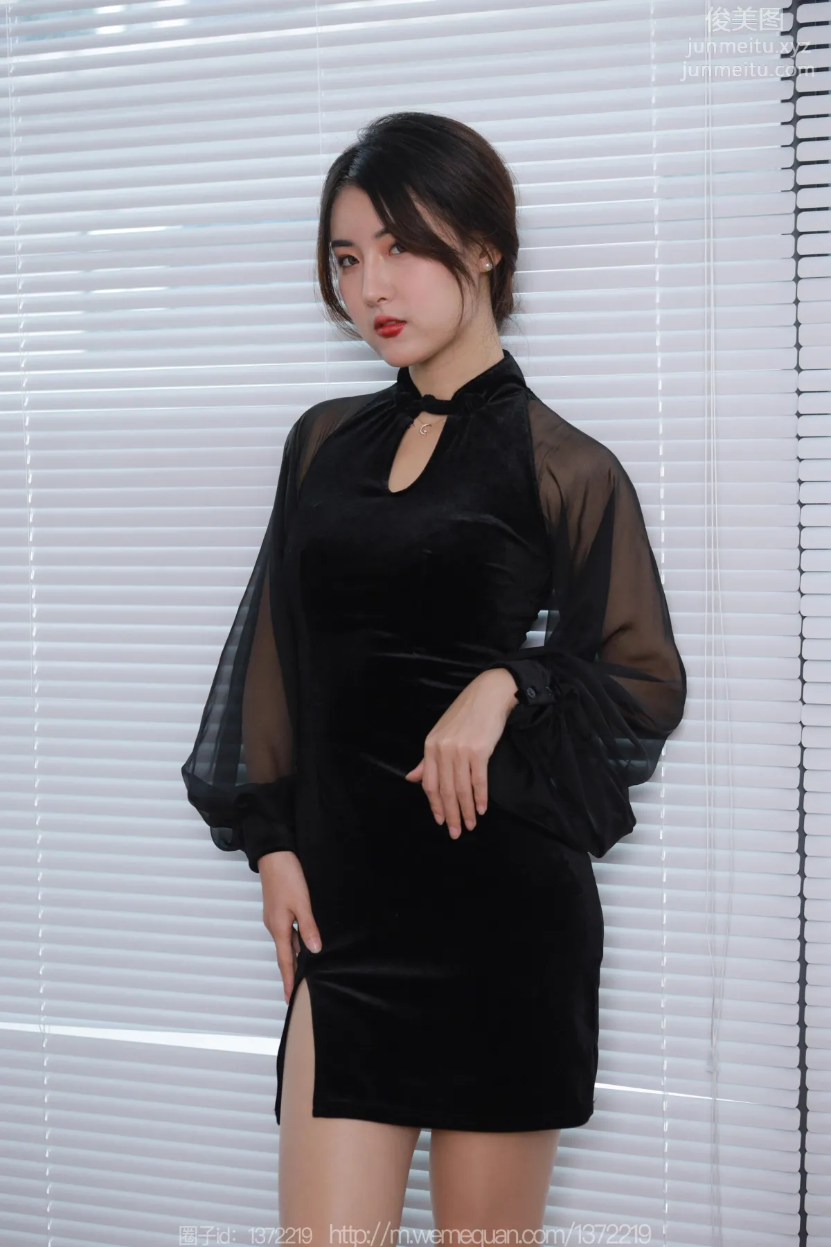 [IESS异思趣向] 2022.12.15 丝享家 1299 小宝《黑色旗袍白纸扇》[86P] page 36