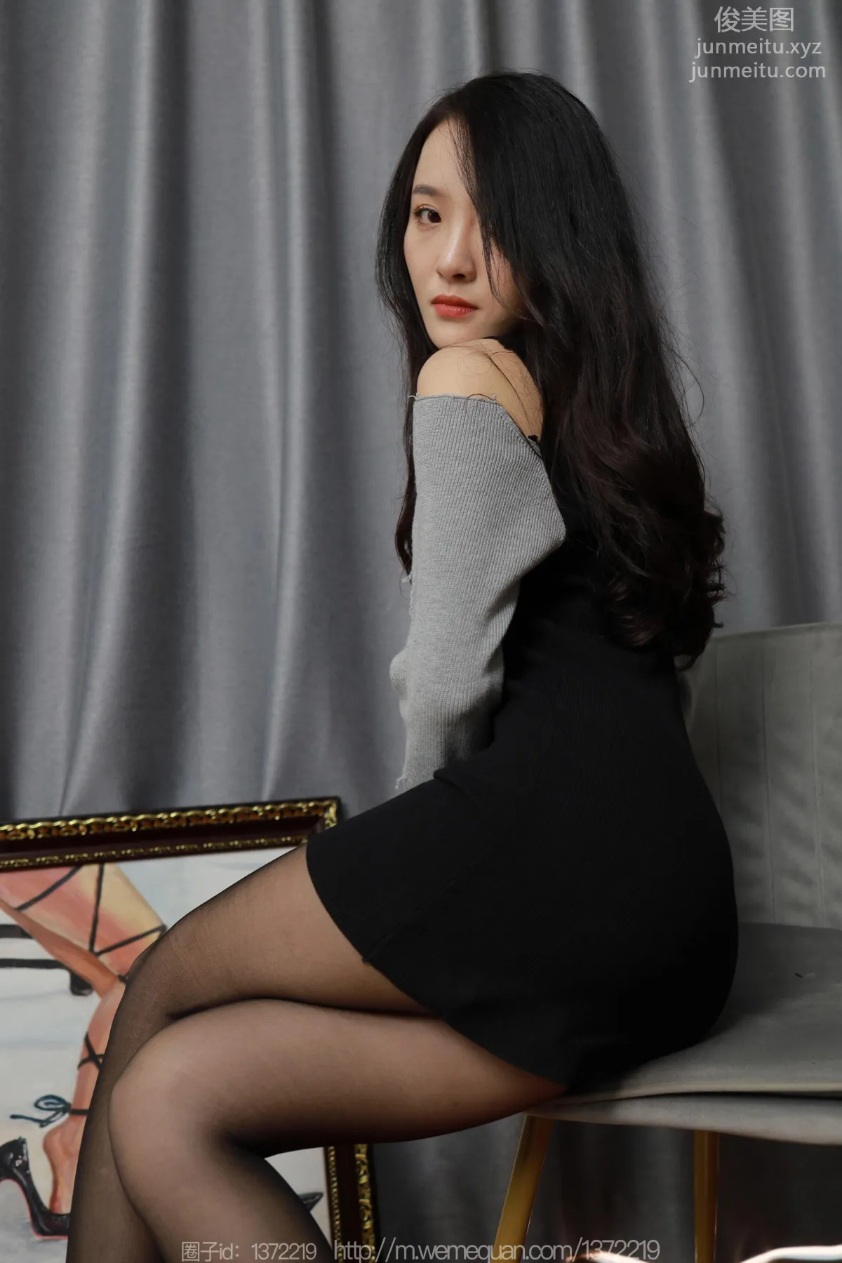 [IESS异思趣向] 2023.01.28 丝享家 1343 婉萍《长腿画中人》[66P] page 2