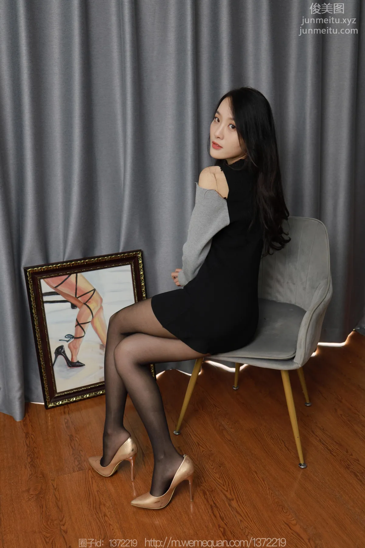 [IESS异思趣向] 2023.01.28 丝享家 1343 婉萍《长腿画中人》[66P] page 4