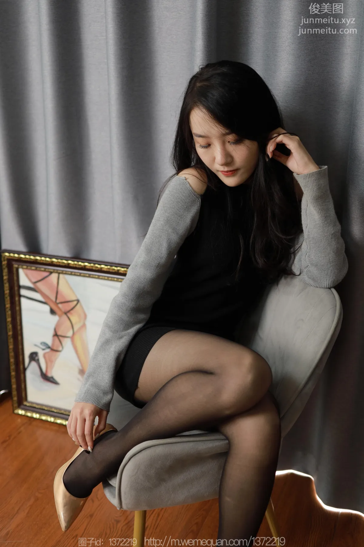 [IESS异思趣向] 2023.01.28 丝享家 1343 婉萍《长腿画中人》[66P] page 33