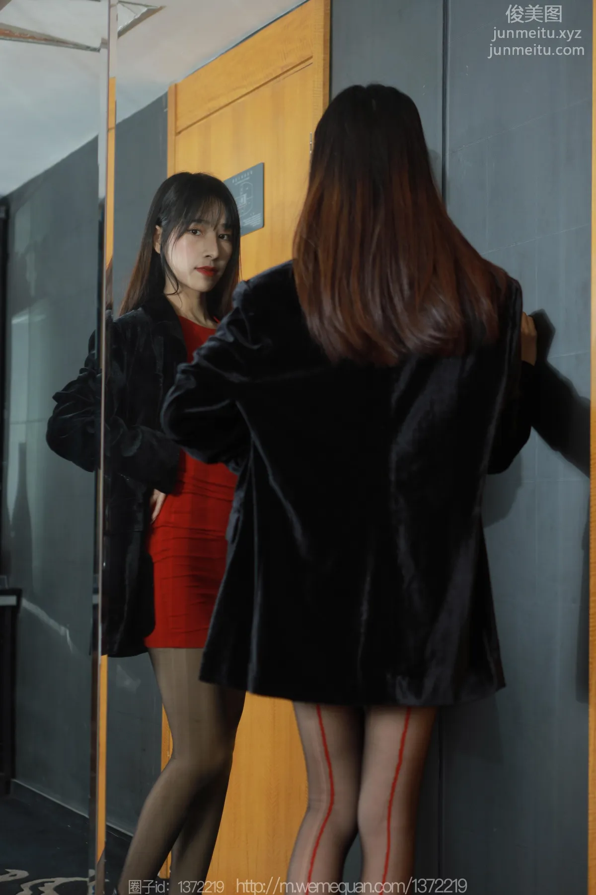 [IESS异思趣向] 2023.03.04 丝享家 1380 美子《红色竖线》[80P] page 33