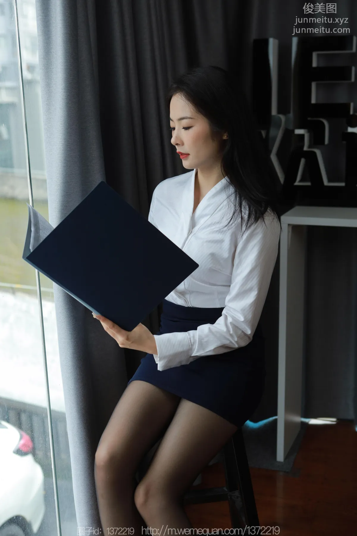 [IESS异思趣向] 2023.03.15 丝享家 1391 小金《落地窗制服》[88P] page 7