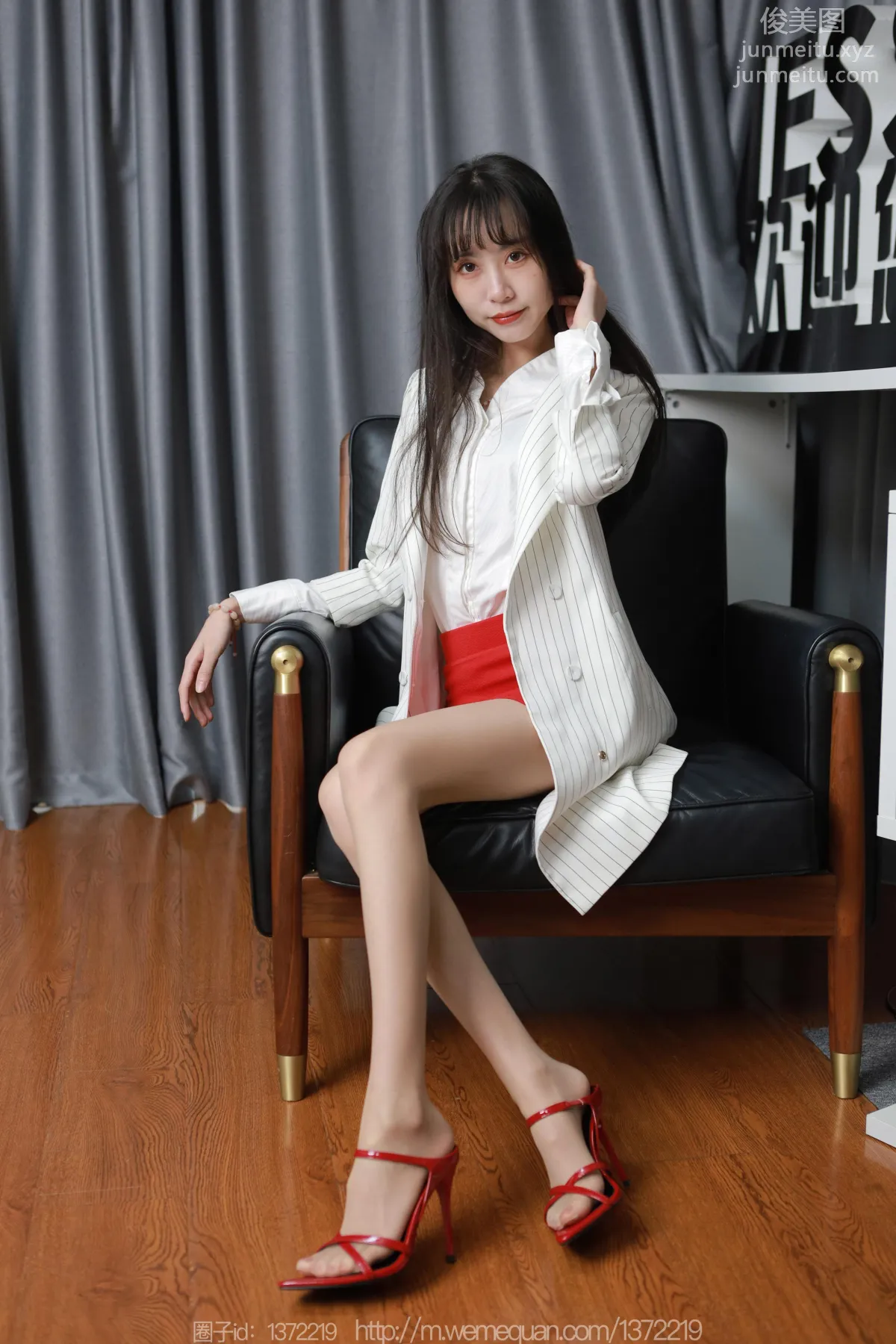 [IESS异思趣向] 2023.03.20 丝享家 1396 团团《白衣红裙玉姐》[89P] page 22