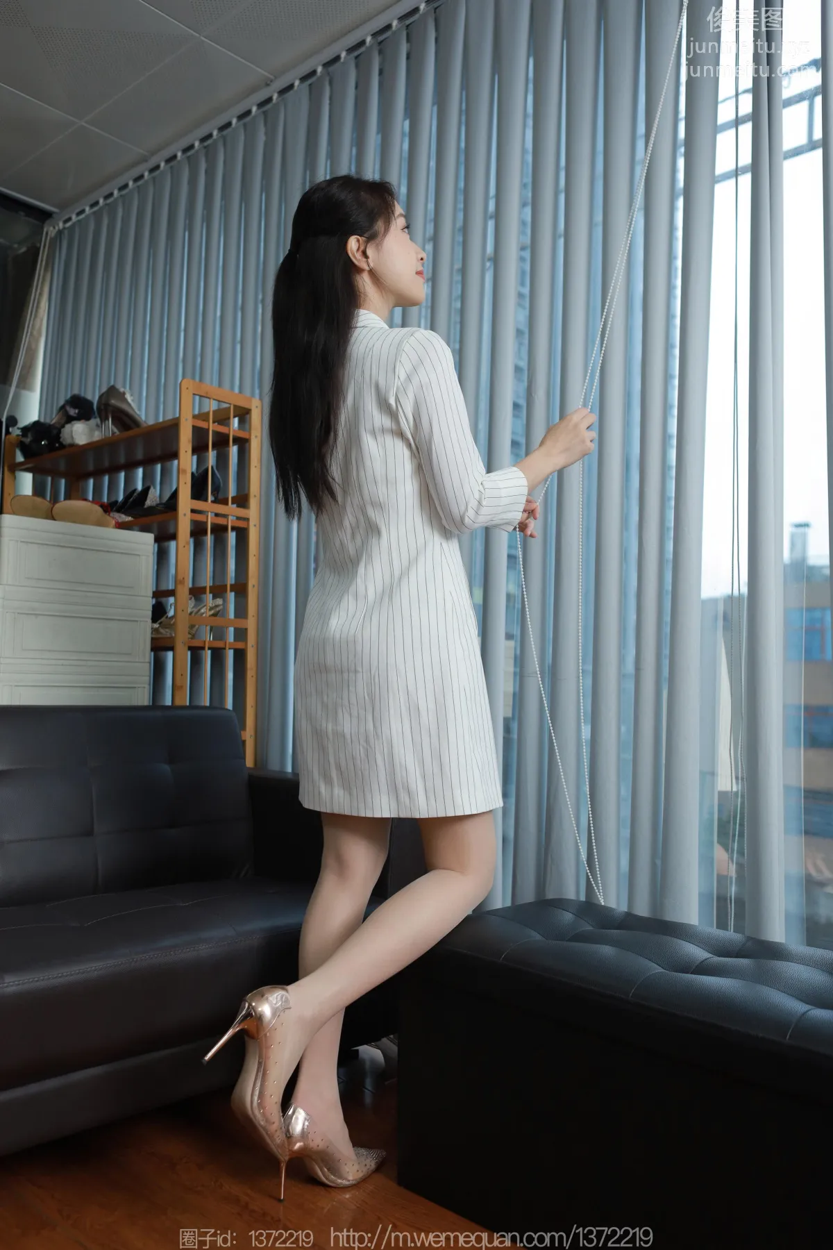 [IESS异思趣向] 2023.03.24 丝享家 1400 小婕《白色条纹外套》[88P] page 45