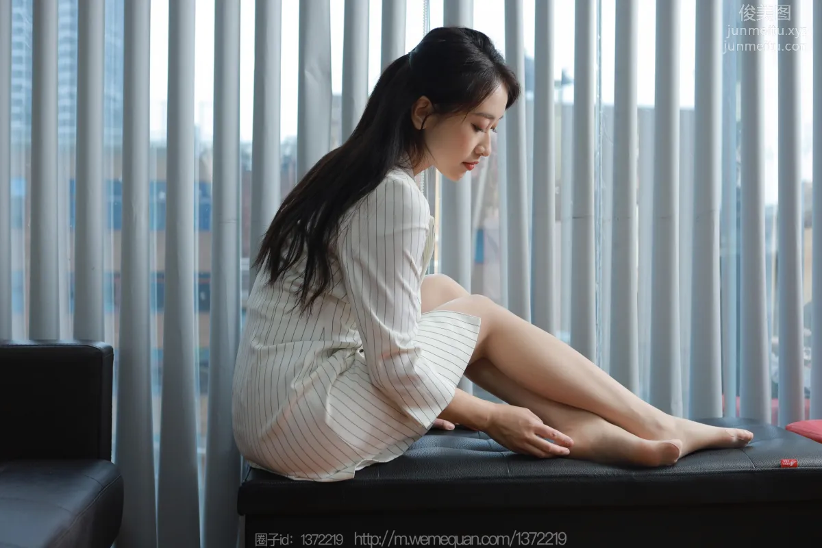 [IESS异思趣向] 2023.03.24 丝享家 1400 小婕《白色条纹外套》[88P] page 61