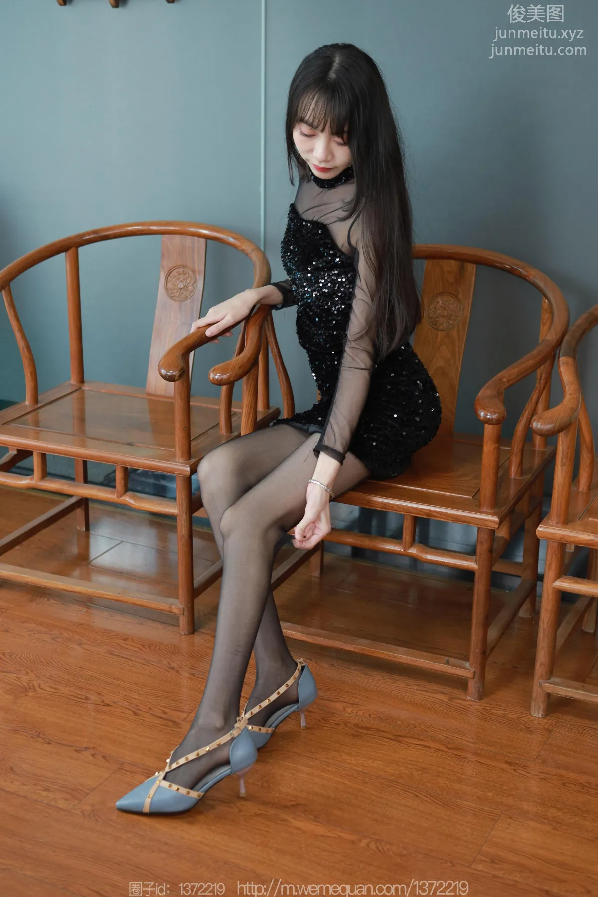 [IESS异思趣向] 2023.04.12 丝享家 1419 团团《亮片嘿丝裙》[83P] page 33