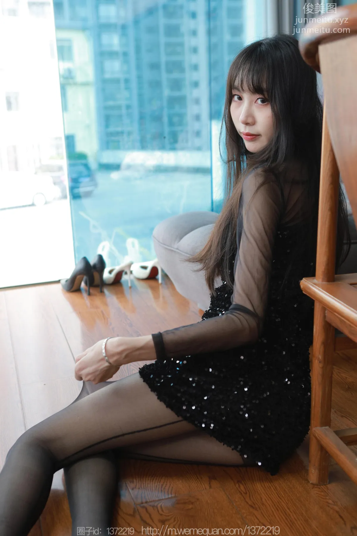[IESS异思趣向] 2023.04.12 丝享家 1419 团团《亮片嘿丝裙》[83P] page 62