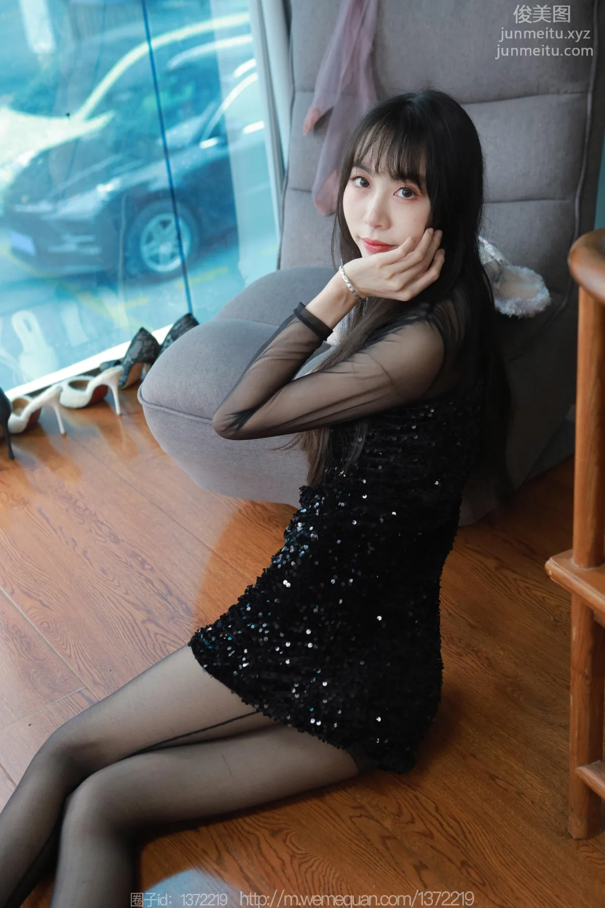 [IESS异思趣向] 2023.04.12 丝享家 1419 团团《亮片嘿丝裙》[83P] page 74